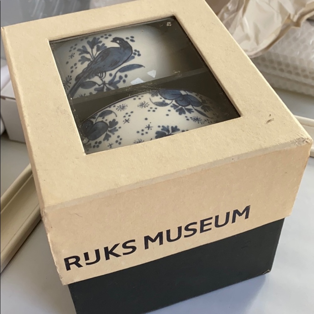 NWT - 2 porcelain bowls Amsterdam’s Rijksmuseum